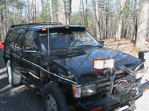 88 nissan pathfinder w/plow