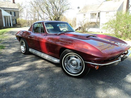 67 corvette coupe 327/350hp  recent body off restoration near perfect !!