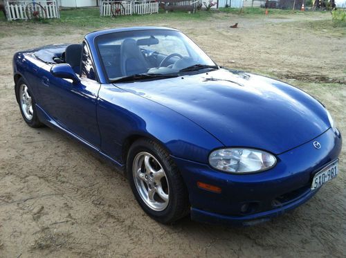 1999 mazda mx-5 miata  #6103/7500 79k miles rare 10th anniversary &lt;no reserve&gt;