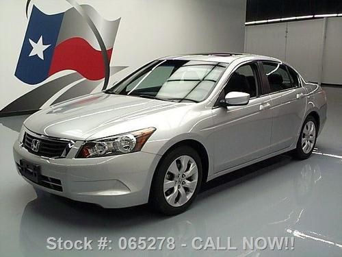 2010 honda accord ex-l sedan sunroof htd leather 19k mi texas direct auto