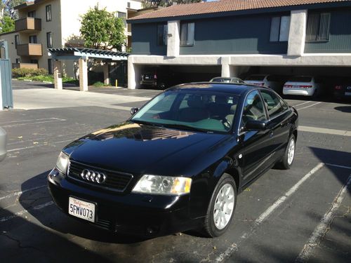 2000 audi a6 quattro base sedan 4-door 2.8l-no reserve