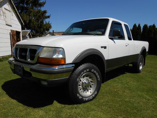 1998 ford ranger xlt extended cab pickup 4-door original owner 66,031 miles