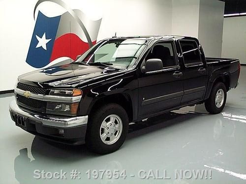 2008 chevy colorado lt z85 crew auto 6pass bedliner 76k texas direct auto