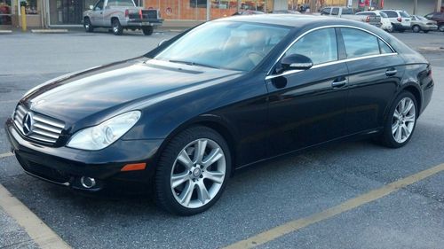 2008 mercedes benz cls550 black ext tan int 73k miles loaded remainder warranty