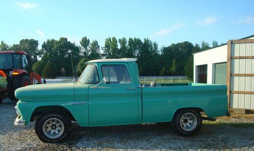 Barnfound 1960 chevrolet apache c 10 swb pickup truck-older restoration