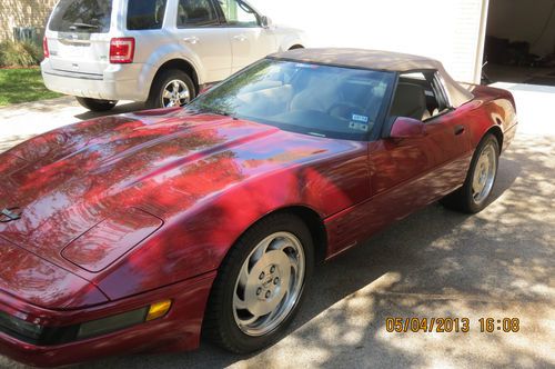 1994 chevrolet corvette base convertible 2-door 5.7l