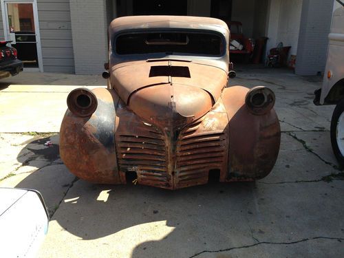 1941 dodge pickup rat rod  hot rod project  chopped top