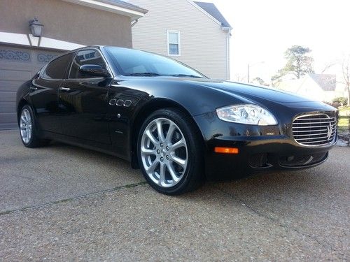 No reserve: 2008 maserati quattroporte m139 4-door 4.2l, 29k miles