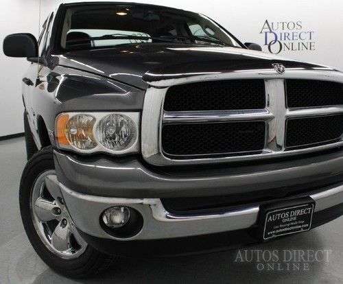 We finance 2003 dodge ram 1500 quadcab slt 4wd hemi cd towpkg fogs clean carfax