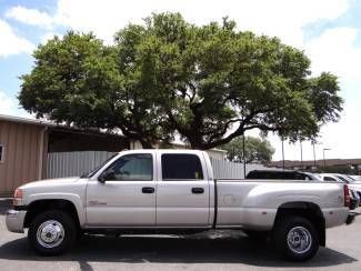 2004 silver slt dually 6.6l v8 4x4 dvd audiovox leather onstar heated seats edge