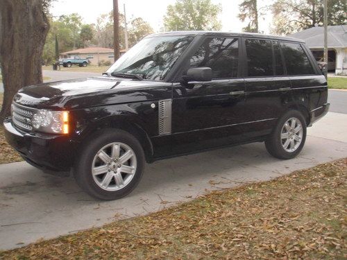 2007 land rover range rover supercharged sport utility 4-door 4.2l