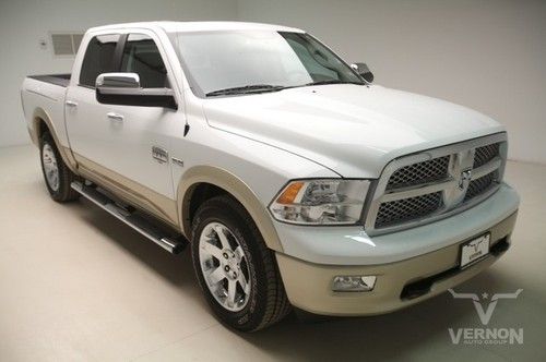 2012 laramie longhorn crew 4x4 navigation sunroof leather we finance 7k miles