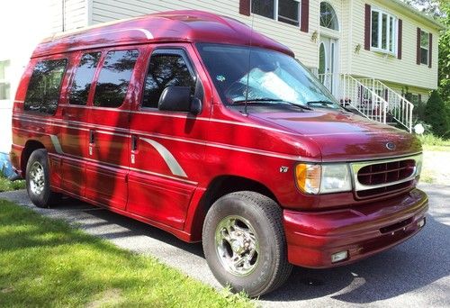 2002 ford e250 econoline eclipse conversion van, 70k miles, excellent shape!!!