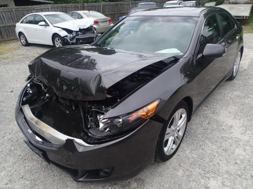 2010 acura tsx, technology package v6, non salvage, damaged, acura, sedan, honda