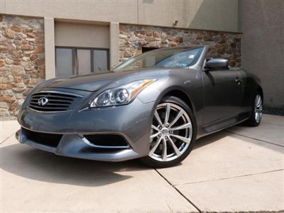 2010 infiniti g37 convertible sport 6mt 6 speed manual, navigation