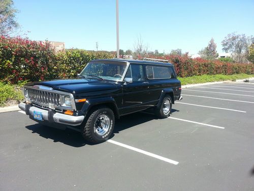 1983 jeep cherokee 2 dr. wide track laredo