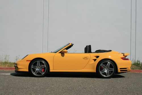 2008 porsche 911 turbo cabriolet with pdk and color matched interior