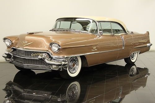 1956 cadillac sedan deville 4-door hardtop original #'s matching 365ci v8 hydra