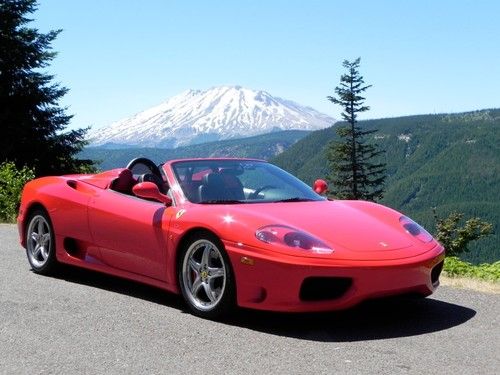 Ferrari 360 spider 6 speed manual, 2005