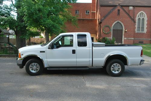 2001 ford f-250 super duty xlt extended cab pickup 4-door 5.4l