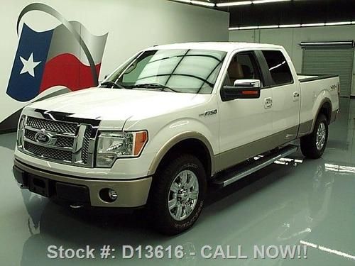 2011 ford f-150 lariat crew 4x4 rear cam sync 50k miles texas direct auto