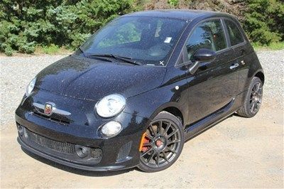 2012 abarth 1.4l black