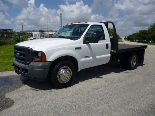 2006 ford f350 flatbed diesel automatic low miles