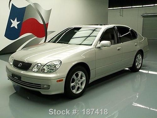 2003 lexus gs300 heated leather sunroof nav xenons 85k texas direct auto