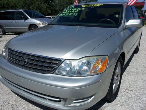 2003 toyota avalon xl sedan 4-door 3.0l