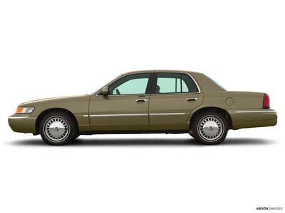 2001 mercury grand marquis ls sedan 4-door 4.6l dual exaust black