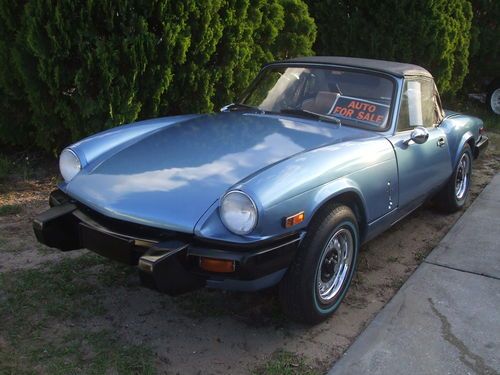 1979 triumph spitfire 1500 convertible almost everything newor redone!!