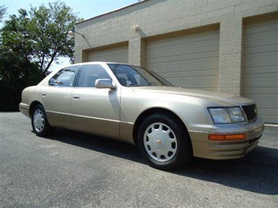 1996 lexus ls400/low mileage!nice!well cared for!wow!look!warranty!