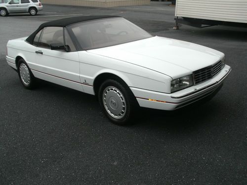 1991 cadillac allante only 51,000 miles all original full service history