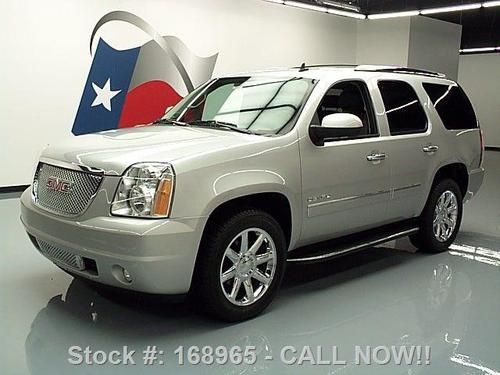 2010 gmc yukon denali sunroof nav dvd rear cam 20's 42k texas direct auto