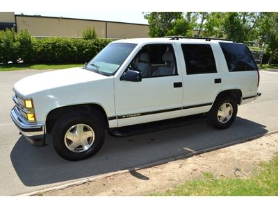 $1 NO RESERVE, 99 Tahoe Z71, CLEAN CARFAX, 4WD, 1 Owner, Southern CA Car, image 5