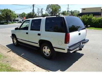 $1 NO RESERVE, 99 Tahoe Z71, CLEAN CARFAX, 4WD, 1 Owner, Southern CA Car, image 7