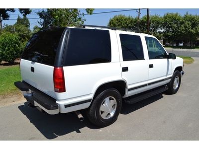 $1 NO RESERVE, 99 Tahoe Z71, CLEAN CARFAX, 4WD, 1 Owner, Southern CA Car, image 9
