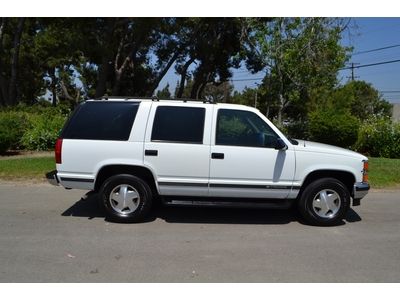 $1 NO RESERVE, 99 Tahoe Z71, CLEAN CARFAX, 4WD, 1 Owner, Southern CA Car, image 10