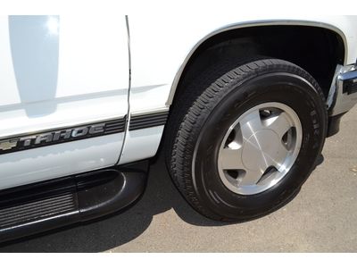$1 NO RESERVE, 99 Tahoe Z71, CLEAN CARFAX, 4WD, 1 Owner, Southern CA Car, image 11