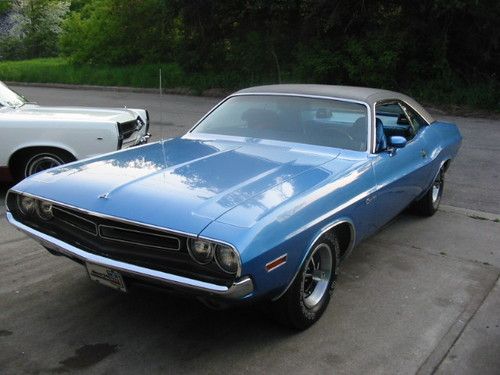 1971 dodge challenger big block matching# rare one of one rust free ca car