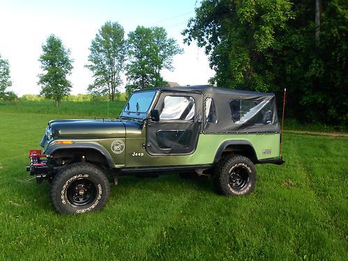 1986 jeep cj8 scrambler (long wheelbase cj7) no reserve!!