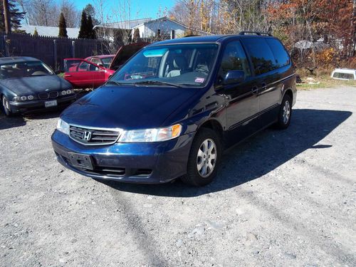 2003 honda odyssey exl-dvd power sliders leather loaded