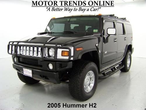 4wd navigation sunroof htd seats brushguard boards tow pkg 2005 hummer h2 53k