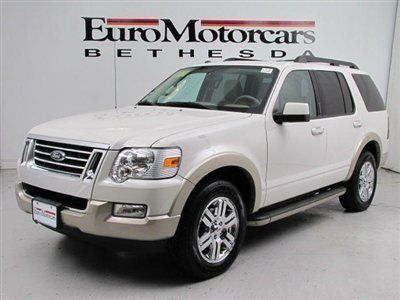 Third row seats white 4x4 leather 11 financing 09 eddie bauer edition used 4wd