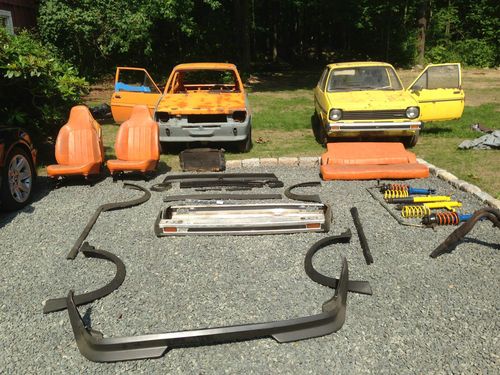 Two ford fiesta's 1976, 1977, 1978, 1979, 1980 with parts bat ground effects pkg