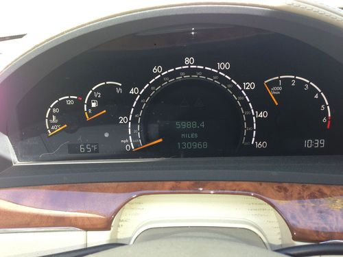 2003 Mercedes-Benz S600 Sedan 4-Door V12 Bi-Turbo + Designo + Sport + AMG rims, image 5