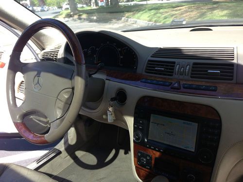 2003 Mercedes-Benz S600 Sedan 4-Door V12 Bi-Turbo + Designo + Sport + AMG rims, image 6