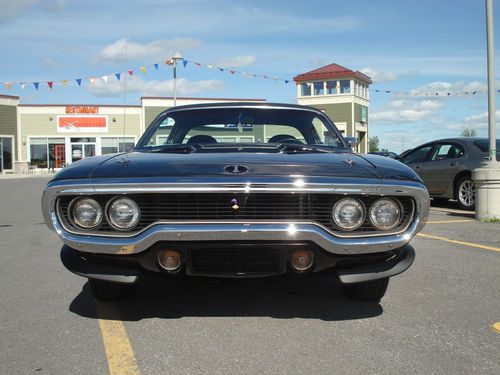 1971 plymouth road runner real deal triple black car!!!