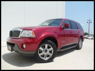 04 lincoln aviator luxury, awd, sunroof, leather, dvd, new tires, runs great!