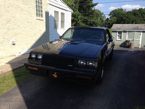 1987 buick grand national - 1,900 miles